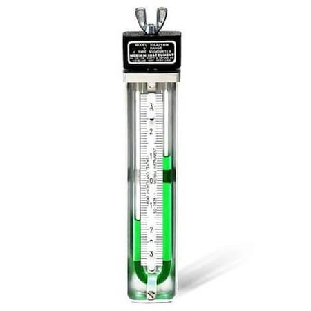 Meriam U-Type Manometer, 15in 10AA25WM-15